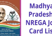 Nrega MP Job Card List 2023