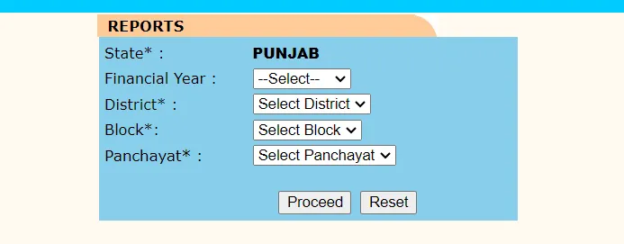 Nrega Punjab Job Card List 